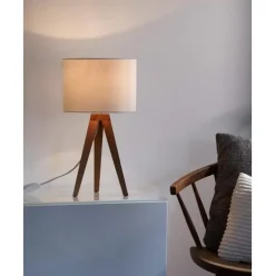 Tischlampe Kullen Aus Eichenholz