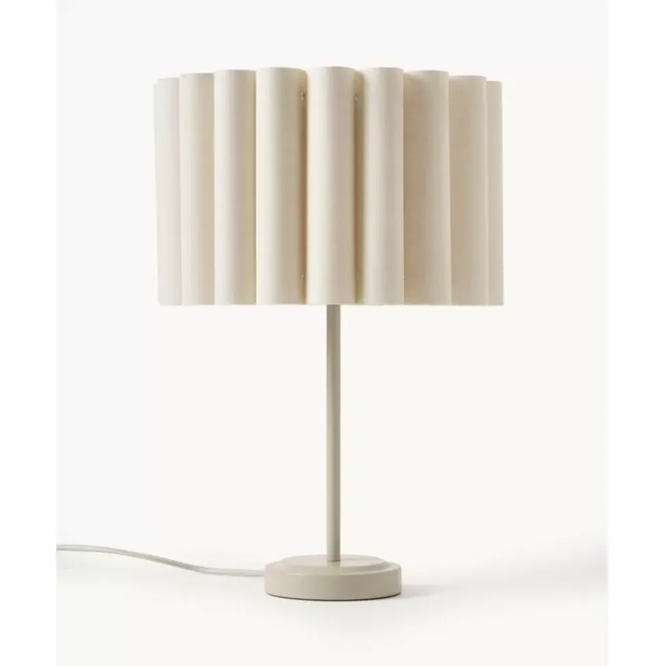 Tischlampe Lucina Aus Leinen