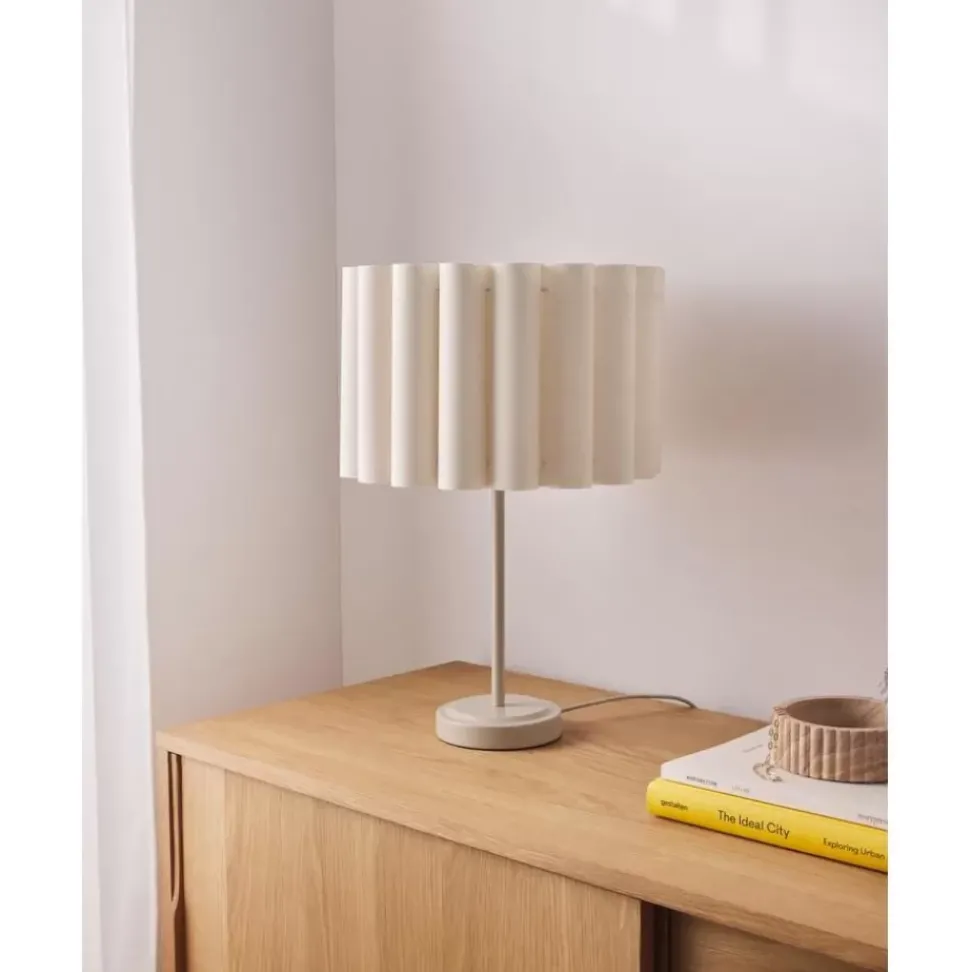 Tischlampe Lucina Aus Leinen