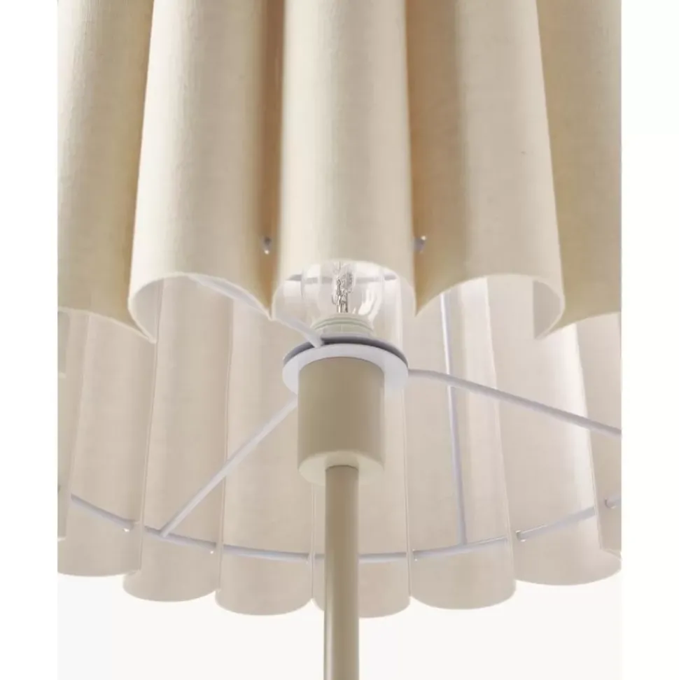 Tischlampe Lucina Aus Leinen