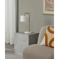 Tischlampe Montreal Mit Marmorfus