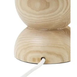 Tischlampe Sascha Aus Hellem Eschenholz