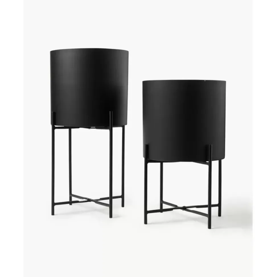Ubertopf-Set Mina Aus Metall, 2Er-Set