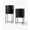 Ubertopf-Set Mina Aus Metall, 2Er-Set