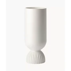 Vase Koralle Mit Rippendetail