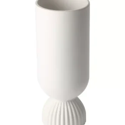 Vase Koralle Mit Rippendetail