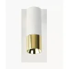 Verstellbarer Led-Wandstrahler Bobby-Gold