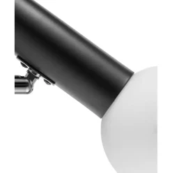 Verstellbare Wandleuchte Wilson Mit Glasschirm