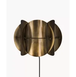 Wandleuchte Corridor Mit Stecker Und Antik-Finish