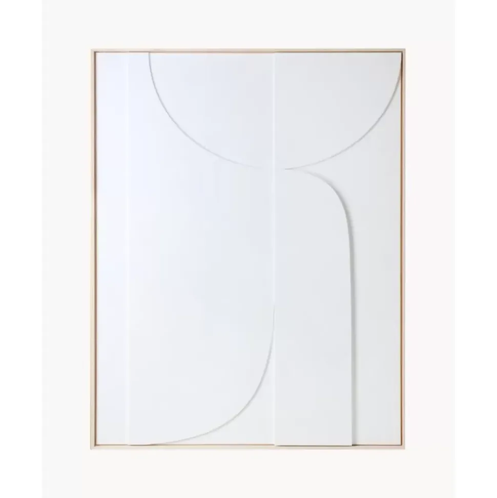 Wandobjekt Rahmenrelief-Kunsttafel Betido