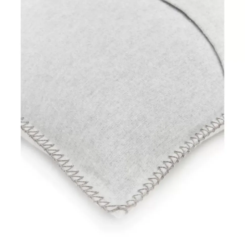 Weiche Fleece-Kissenhulle Sylt Mit Hirschmotiv