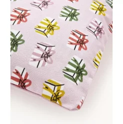 Wendekissenhulle Popp Mit Weihnachtsaufdruck Und Stickerei
